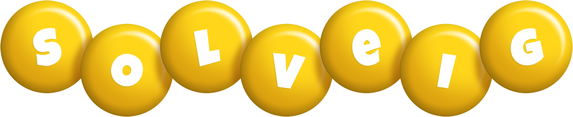 Solveig candy-yellow logo