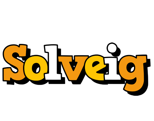 Solveig cartoon logo