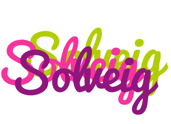 Solveig flowers logo