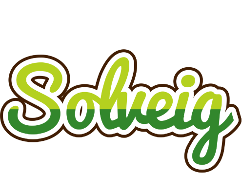 Solveig golfing logo