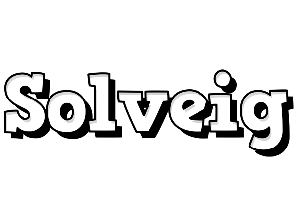 Solveig snowing logo