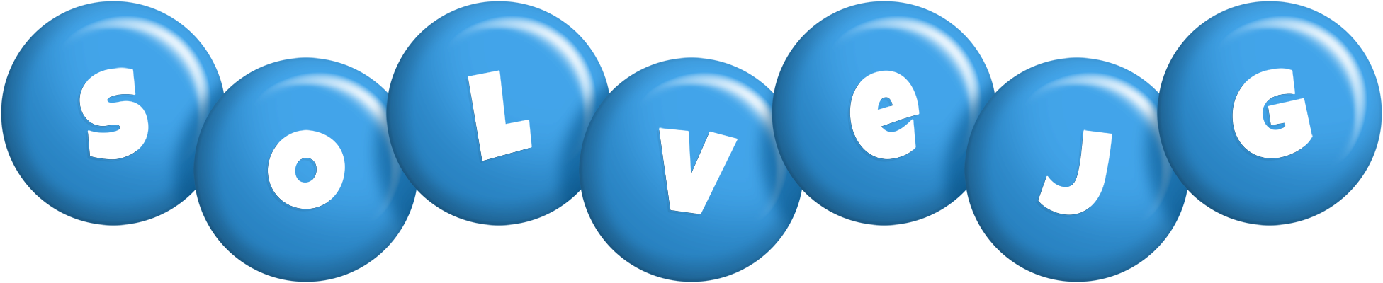 Solvejg candy-blue logo