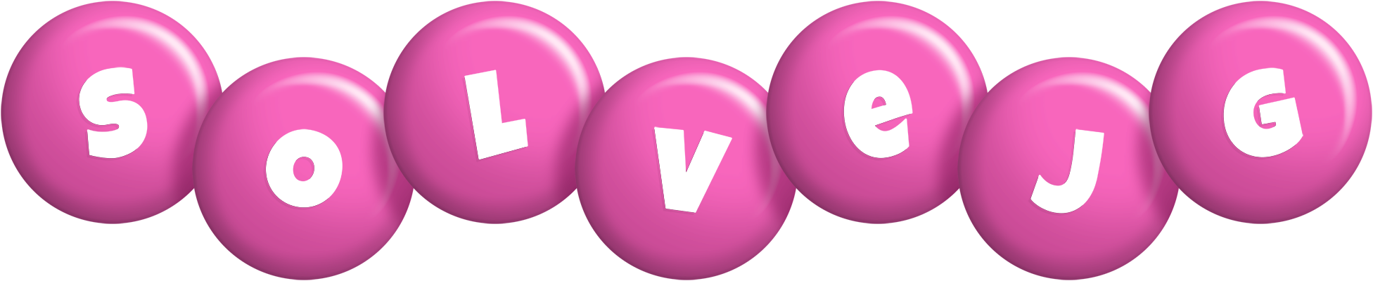 Solvejg candy-pink logo