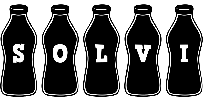 Solvi bottle logo