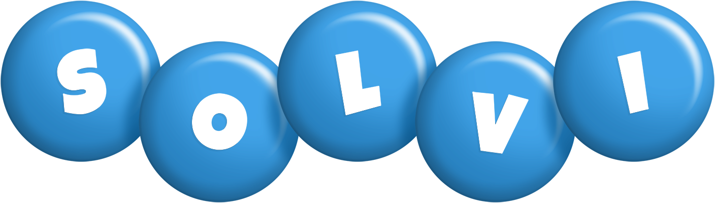 Solvi candy-blue logo