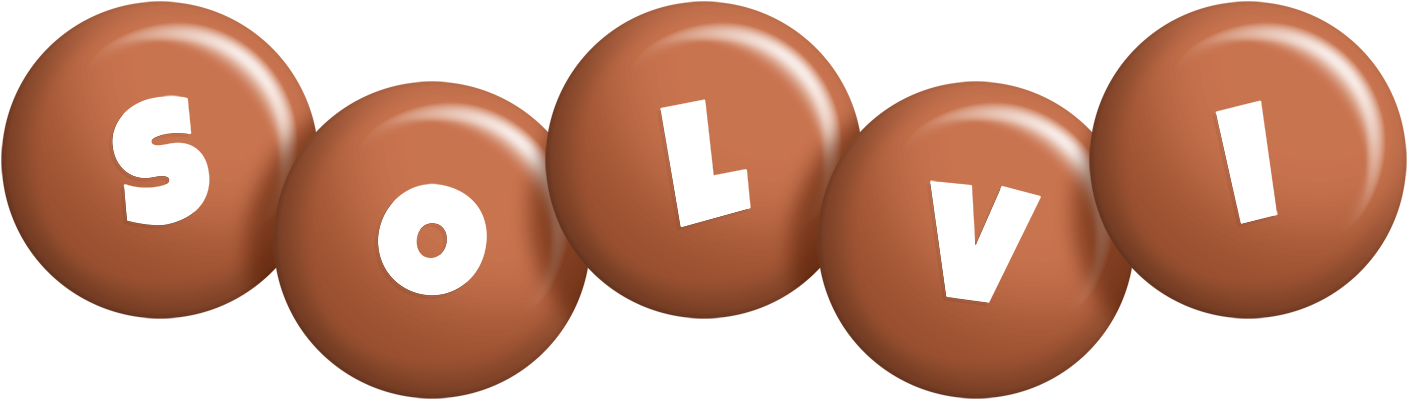 Solvi candy-brown logo