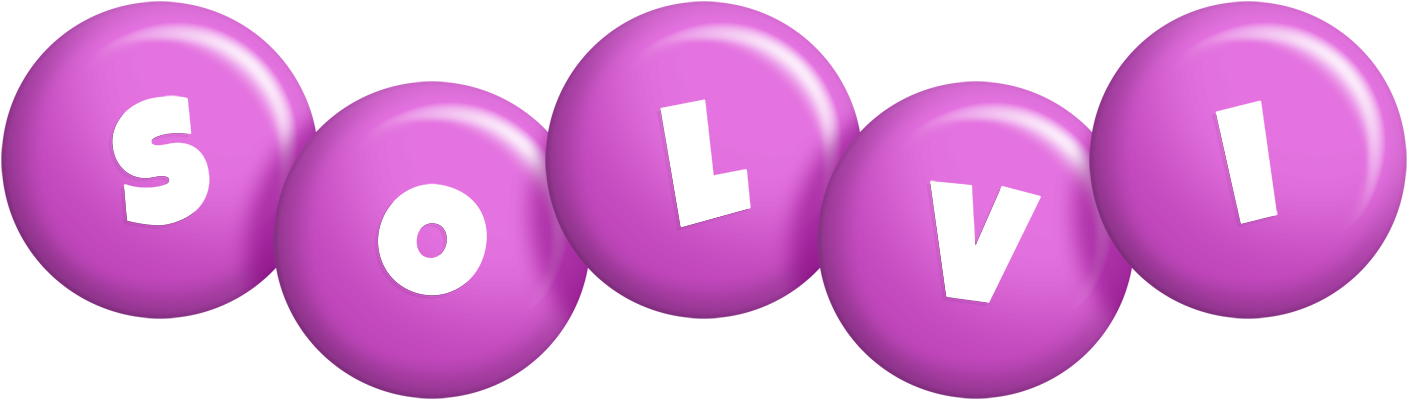 Solvi candy-purple logo