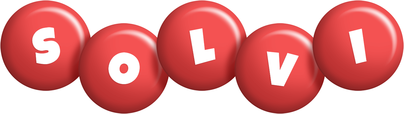 Solvi candy-red logo