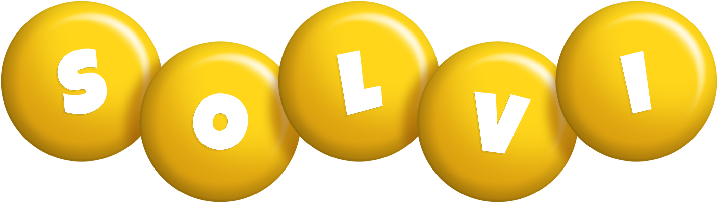 Solvi candy-yellow logo