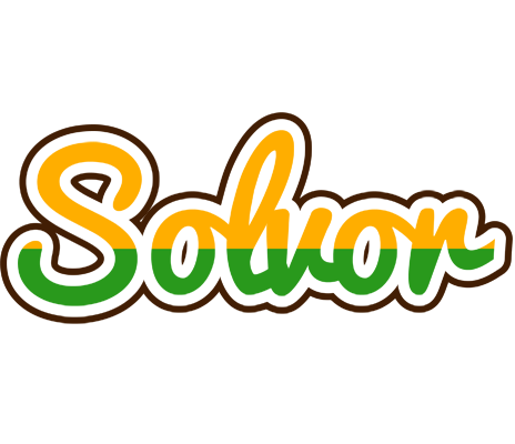 Solvor banana logo