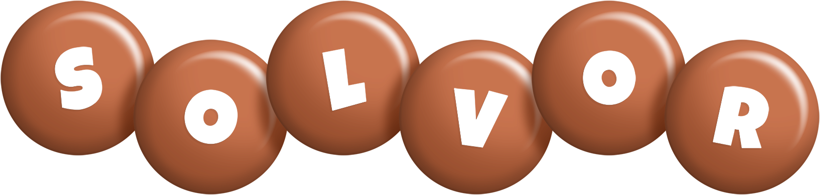 Solvor candy-brown logo