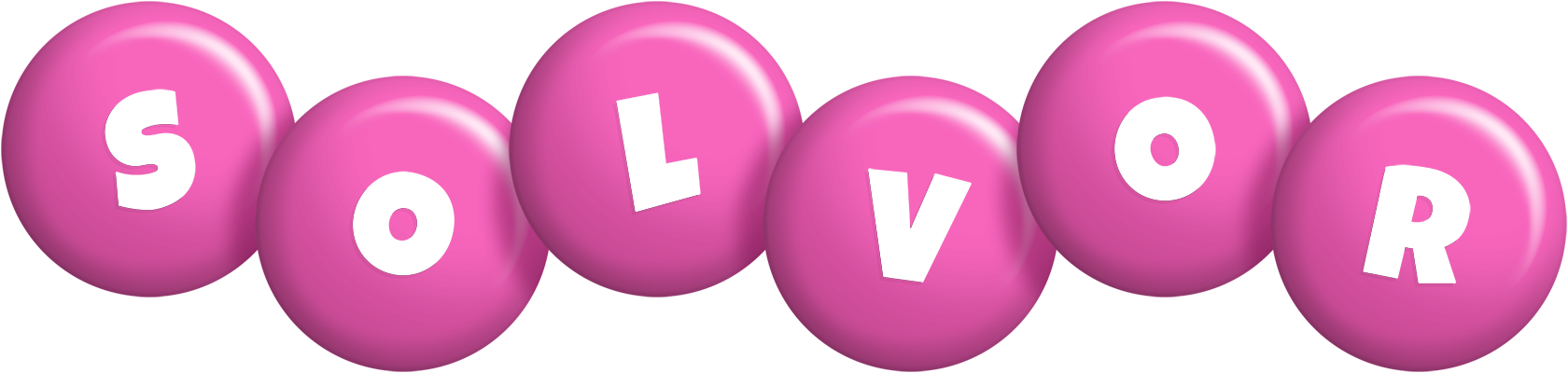 Solvor candy-pink logo