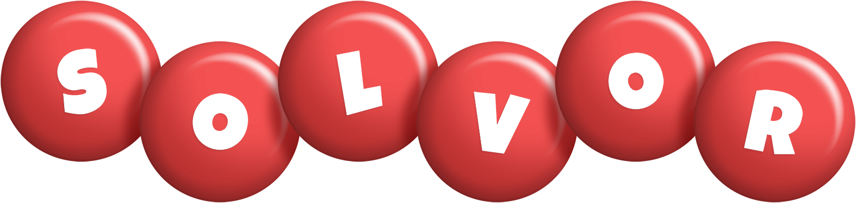 Solvor candy-red logo