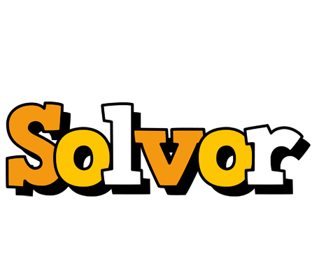 Solvor cartoon logo