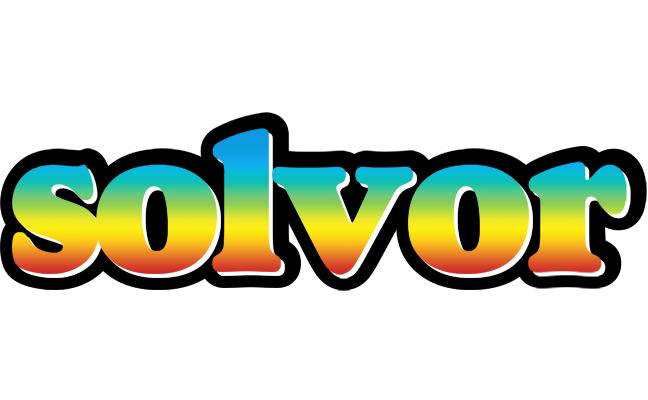Solvor color logo