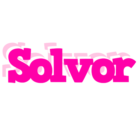 Solvor dancing logo