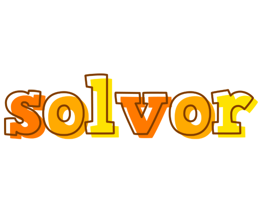 Solvor desert logo