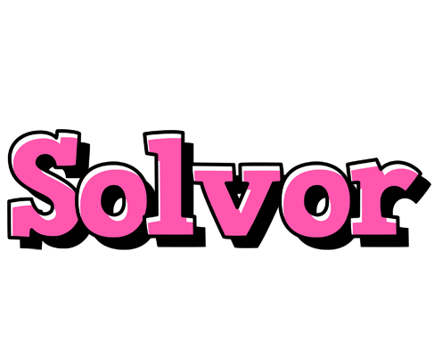Solvor girlish logo