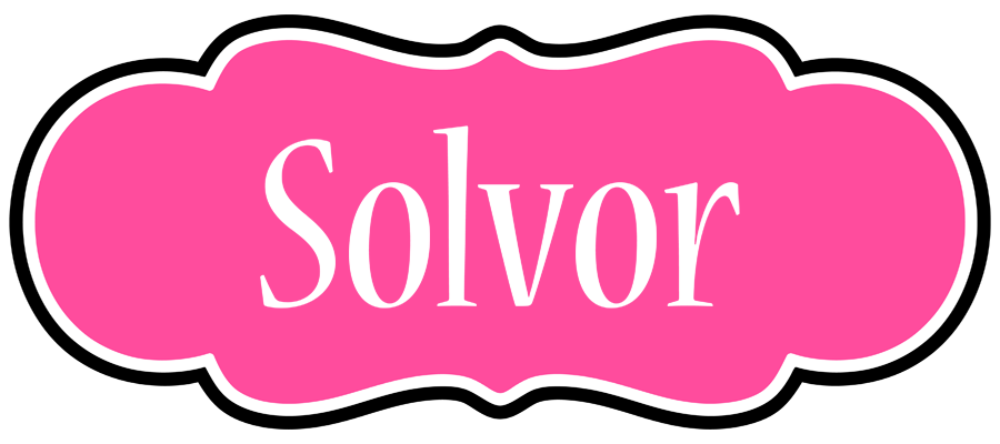 Solvor invitation logo