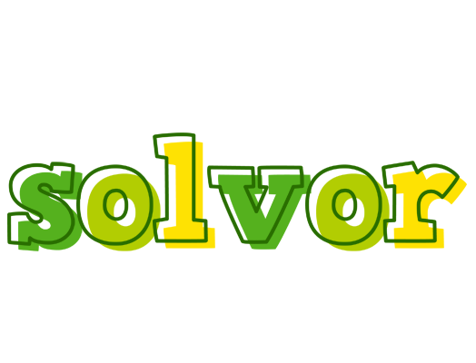 Solvor juice logo
