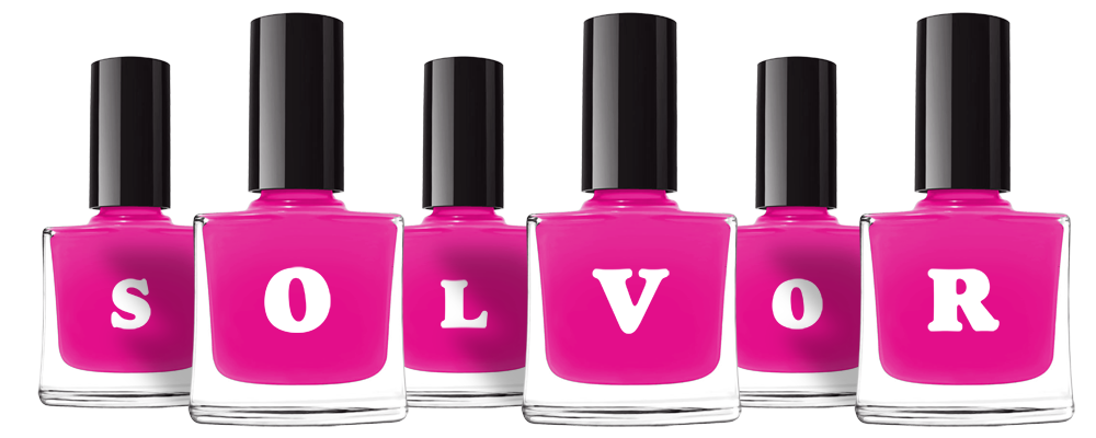 Solvor nails logo