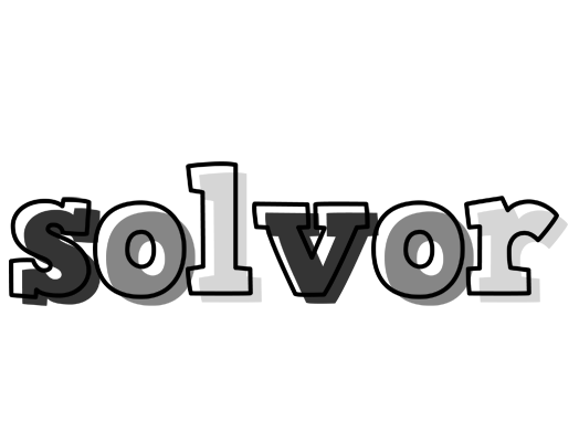 Solvor night logo