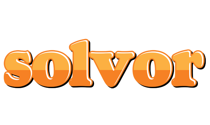 Solvor orange logo