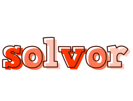 Solvor paint logo