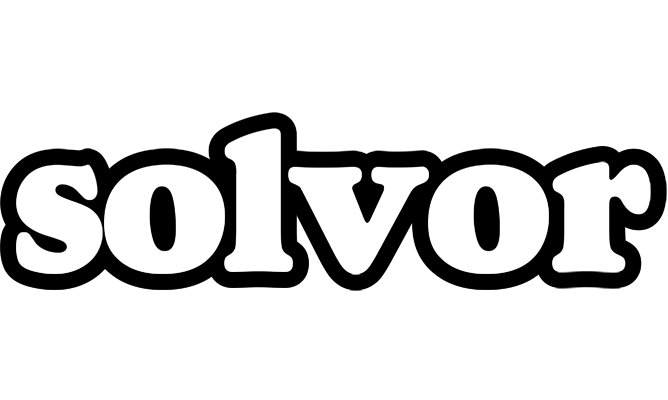 Solvor panda logo