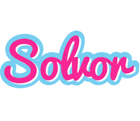 Solvor popstar logo