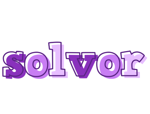 Solvor sensual logo
