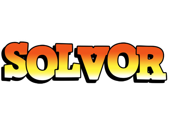 Solvor sunset logo