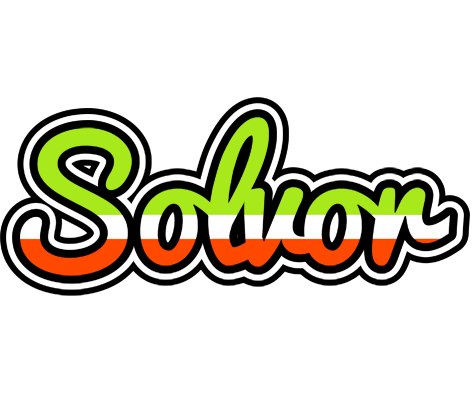Solvor superfun logo