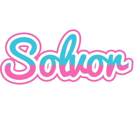 Solvor woman logo