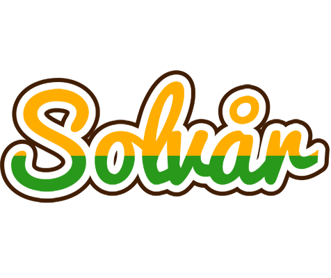 Solvår banana logo