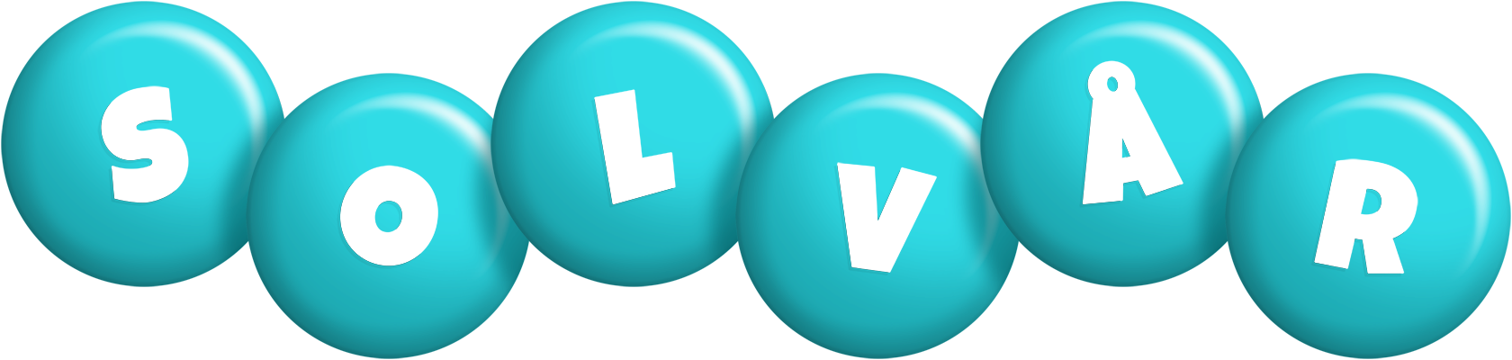 Solvår candy-azur logo
