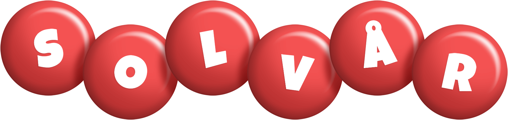 Solvår candy-red logo