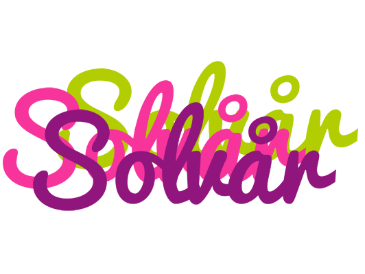 Solvår flowers logo