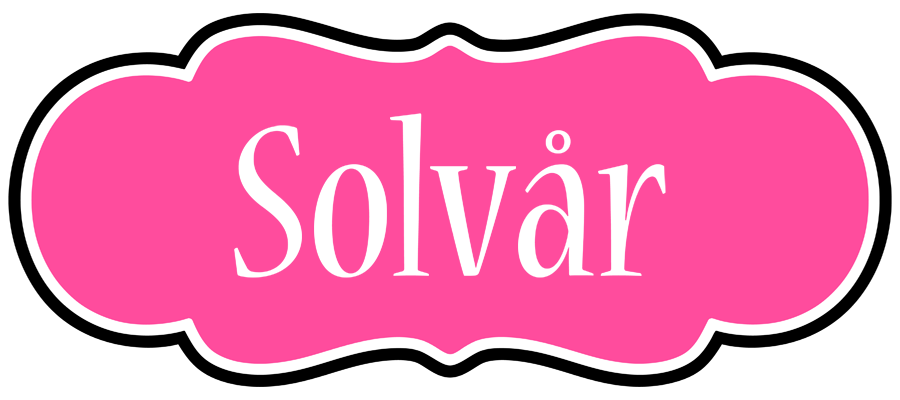 Solvår invitation logo