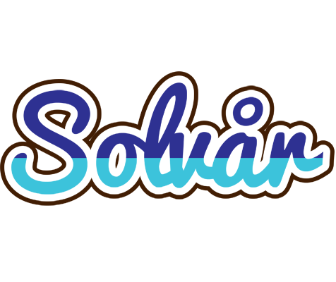 Solvår raining logo