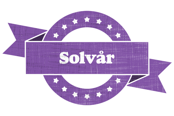 Solvår royal logo