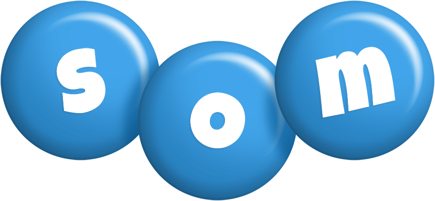 Som candy-blue logo