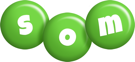 Som candy-green logo