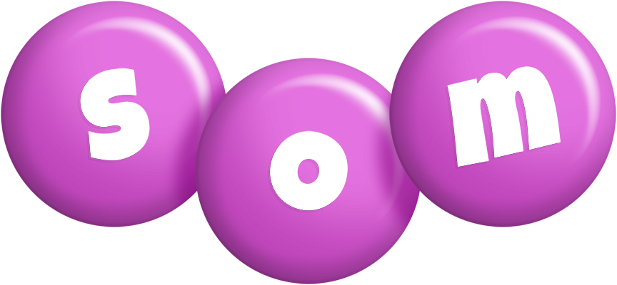 Som candy-purple logo
