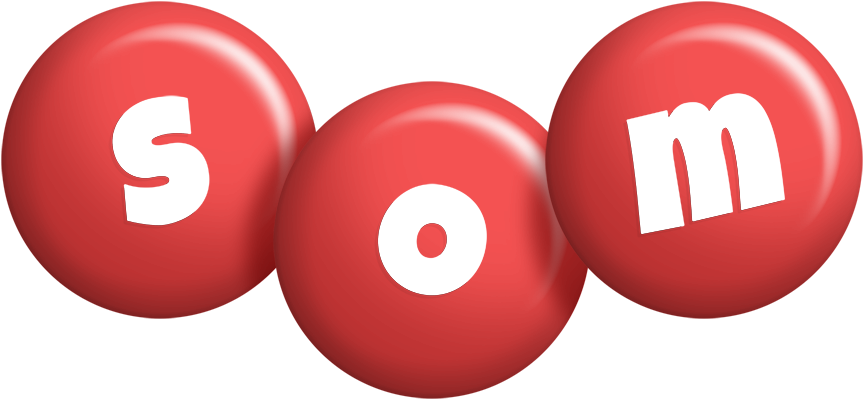Som candy-red logo