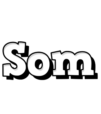 Som snowing logo