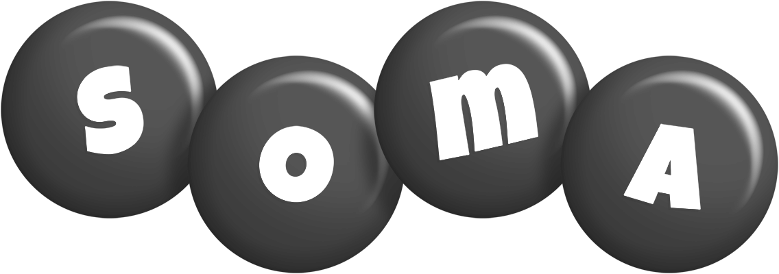 Soma candy-black logo