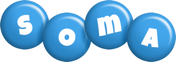 Soma candy-blue logo