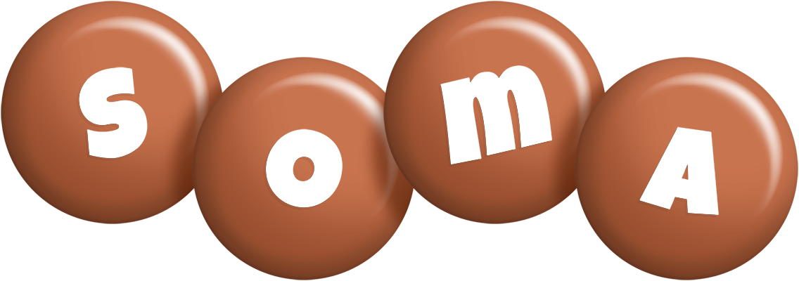 Soma candy-brown logo