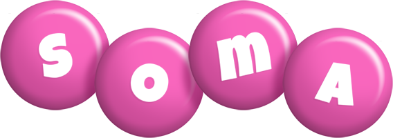 Soma candy-pink logo
